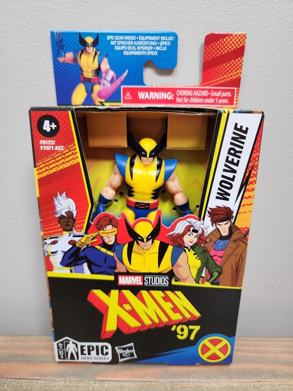 Hasbro Epic Hero X-Men ‘97 Series WOLVERINE 4” Action Figure. New & Sealed Box